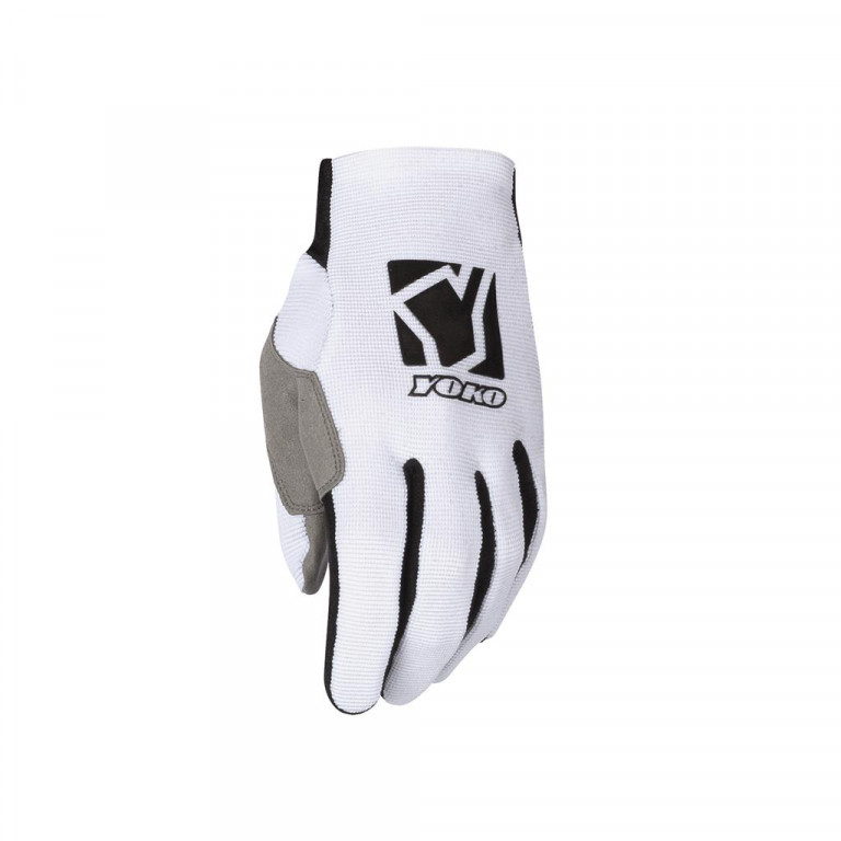 MX rokavice YOKO SCRAMBLE white / black XS (6)