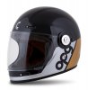 Full face helmet CASSIDA Fibre OPG black/ gold/ silver XS
