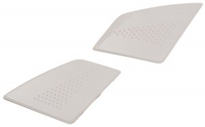 Forehead upper ventilation covers CASSIDA EVO bela par