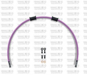 Set zadnjih zavornih cevi Venhill APR-10003RB-PU POWERHOSEPLUS (1 cev v kompletu) Purple hoses, black fittings