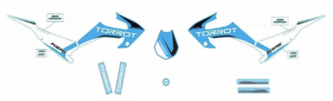 Set stickers TORROT MOTOKROS kids