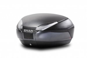 Kovček ( Top case ) SHAD SH48 Dark grey / black with PREMIUM SMART lock